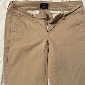 American Eagle Khaki Dress Pants